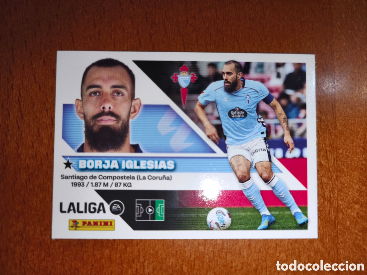Cromos de f&uacute;tbol: Borja Iglesias n&deg;20 liga este 26/27 Celta