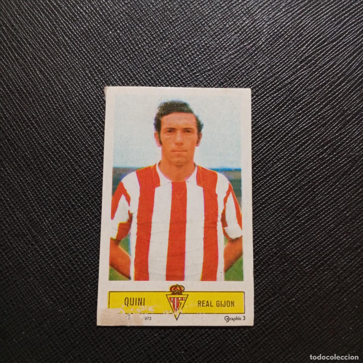 Cromos de f&uacute;tbol: QUINI SPORTING GIJON ESTE 1973 1974 CROMO FUTBOL LIGA 73 74 - DESPEGADO - A206 PG61