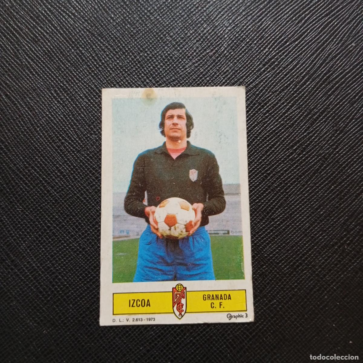Cromos de f&uacute;tbol: IZCOA GRANADA ESTE 1973 1974 CROMO FUTBOL LIGA 73 74 - DESPEGADO - A206 PG63