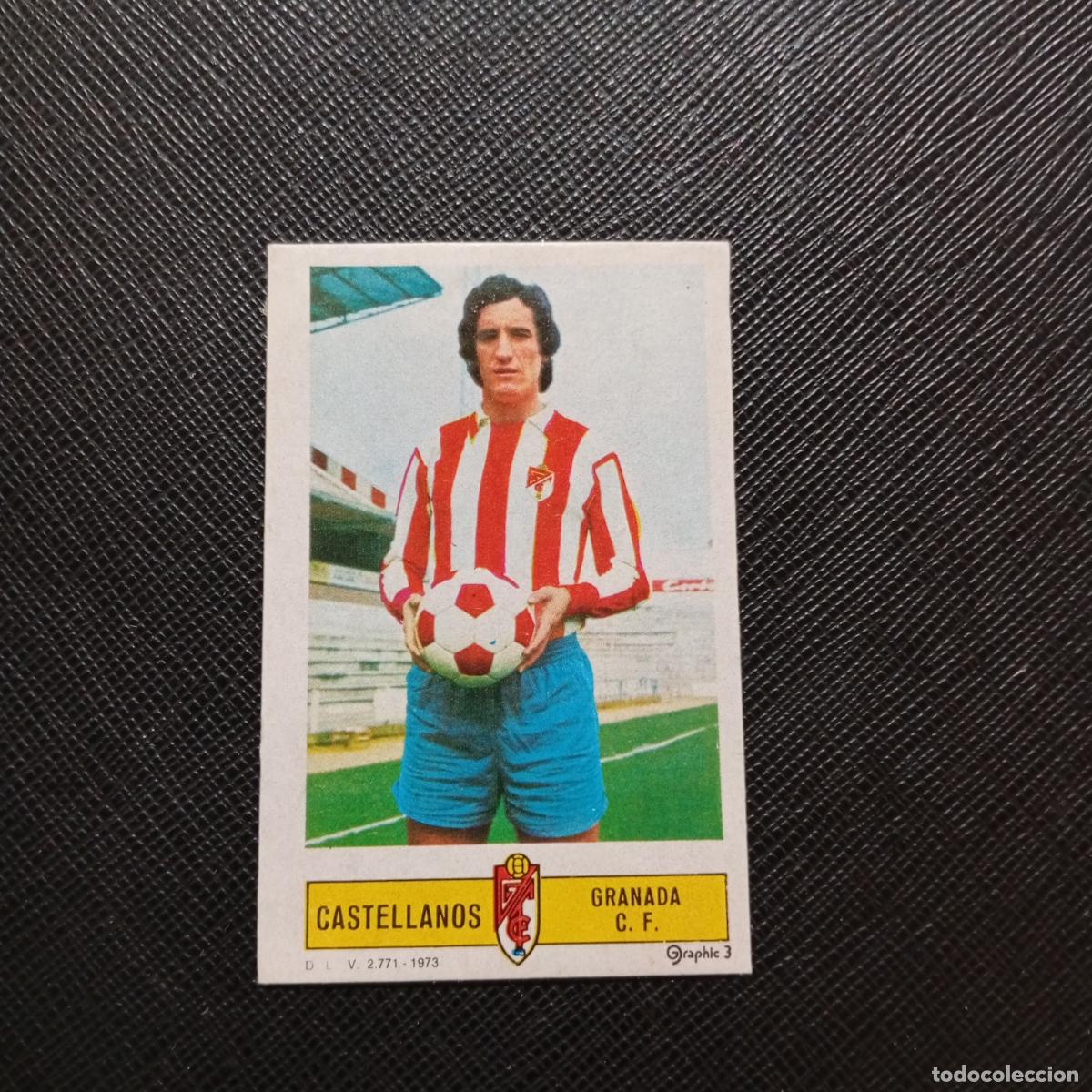 Cromos de f&uacute;tbol: CASTELLANOS GRANADA ESTE 1973 1974 CROMO FUTBOL LIGA 73 74 - DESPEGADO - A206 PG63