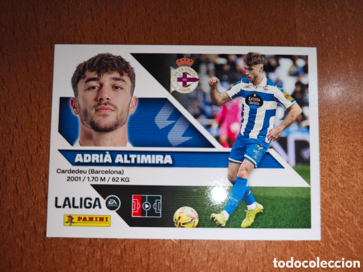 Cromos de f&uacute;tbol: Adri&agrave; Altimira n&deg;5 liga este 26/27 Deportivo