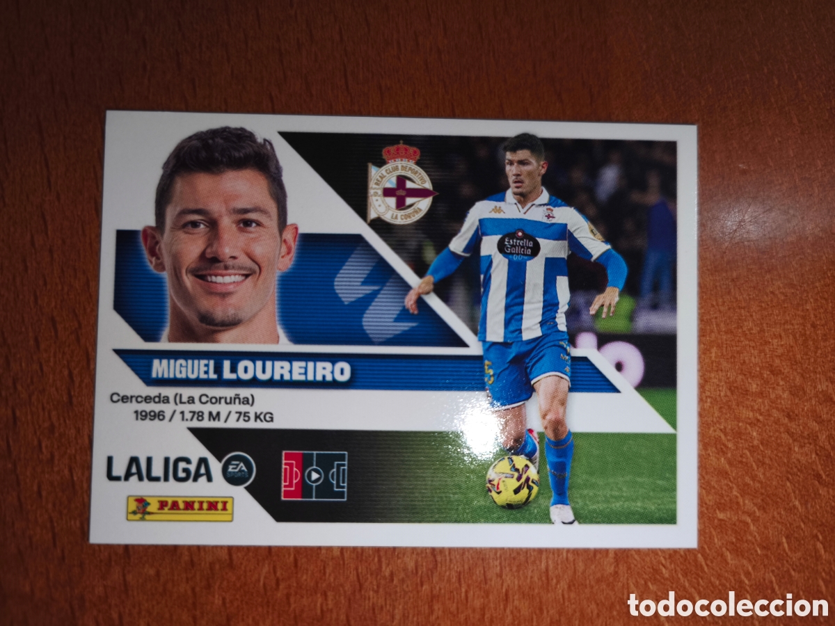 Cromos de f&uacute;tbol: Loureiro n&deg;6 liga este 26/27 Deportivo