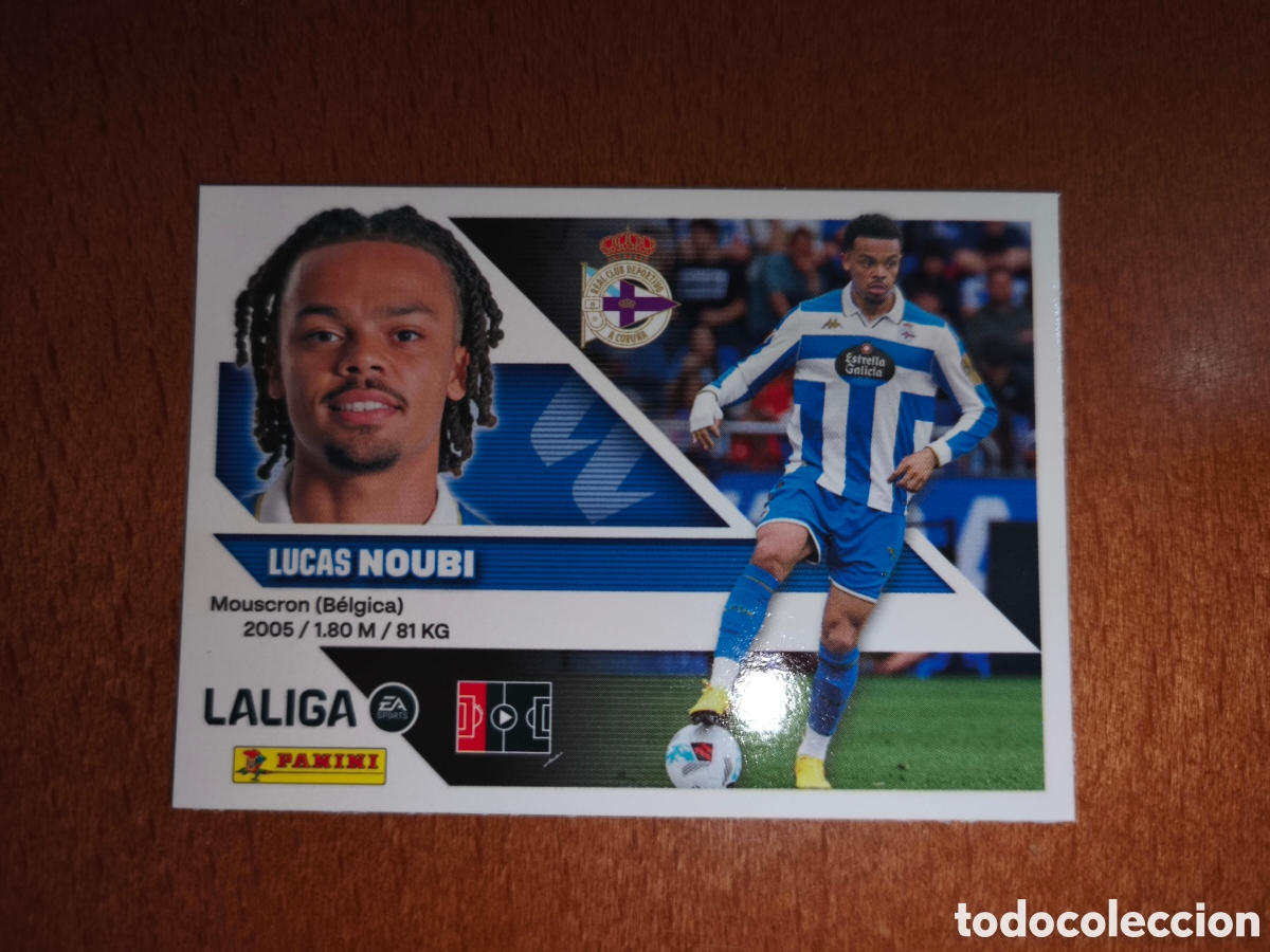 Cromos de f&uacute;tbol: Noubi n&deg;7 liga este 26/27 Deportivo