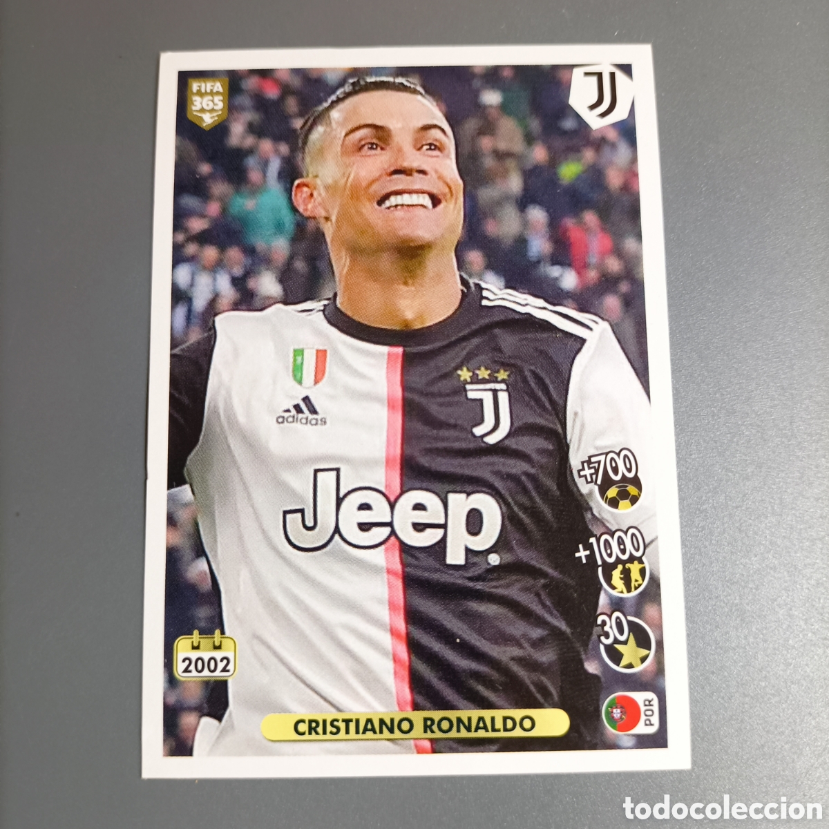 Cromos de f&uacute;tbol: STICKER PANINI ALBUM 2021. FIFA 365 (JUVENTUS) №7 CRISTIANO RONALDO