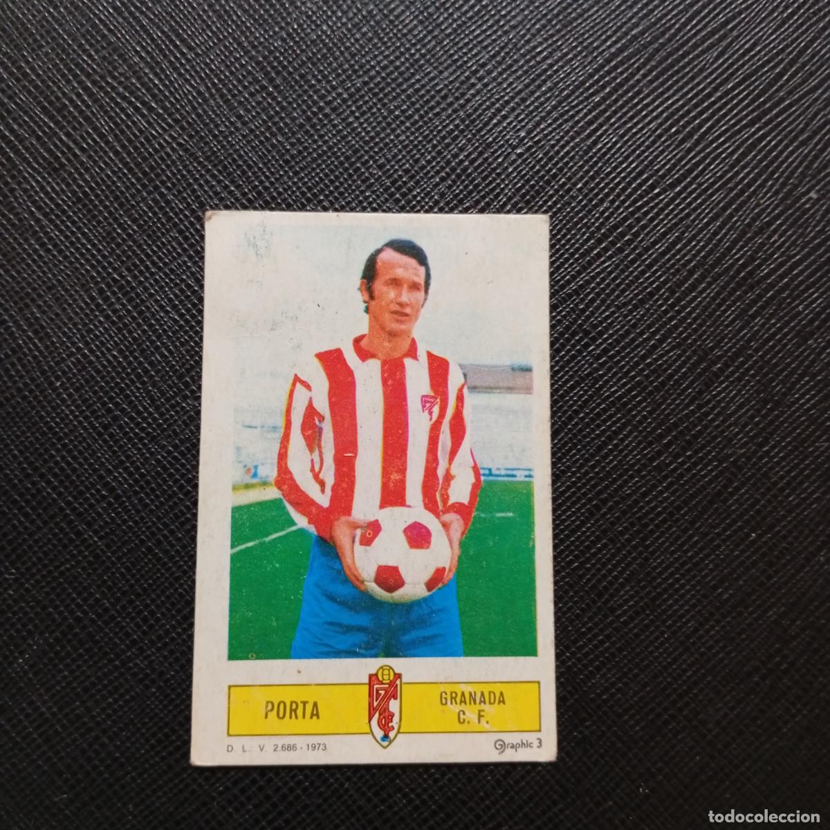 Cromos de f&uacute;tbol: PORTA GRANADA ESTE 1973 1974 CROMO FUTBOL LIGA 73 74 - DESPEGADO - A206 PG66