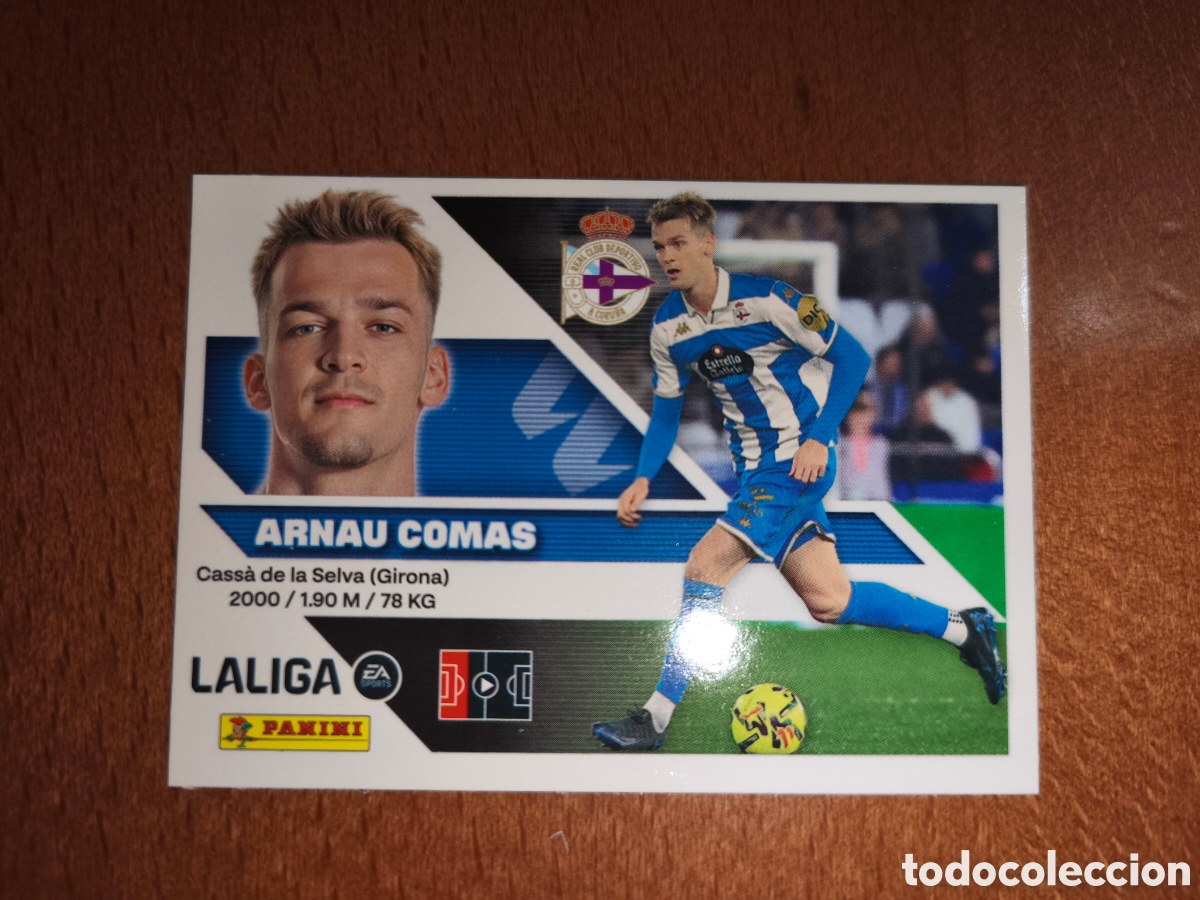 Cromos de f&uacute;tbol: Arnau Comas n&deg;9B liga este 26/27 Deportivo