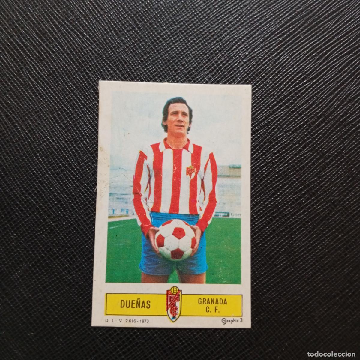Cromos de f&uacute;tbol: DUE&Ntilde;AS GRANADA ESTE 1973 1974 CROMO FUTBOL LIGA 73 74 - DESPEGADO - A206 PG66