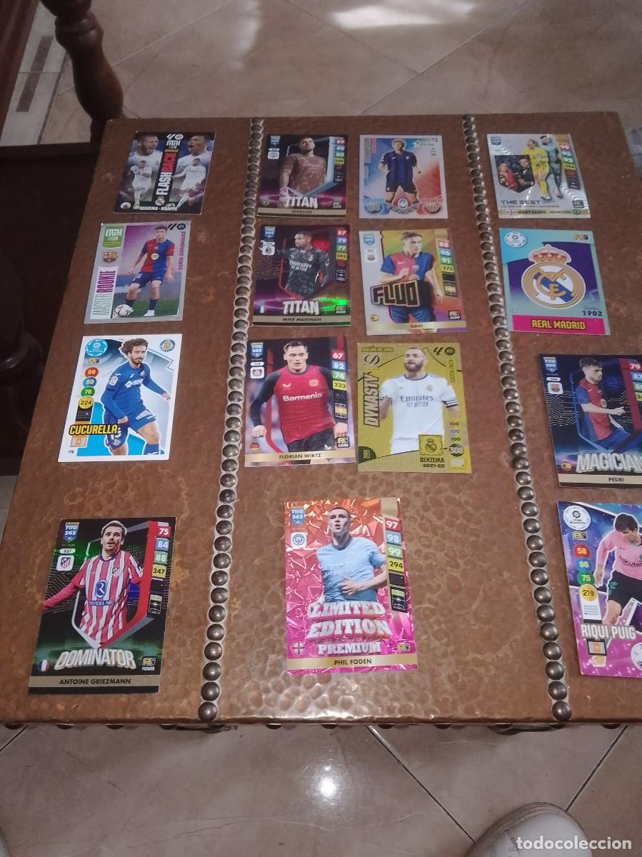 Cromos de f&uacute;tbol: Lote de 15 cromos dif&iacute;cil de encontrar