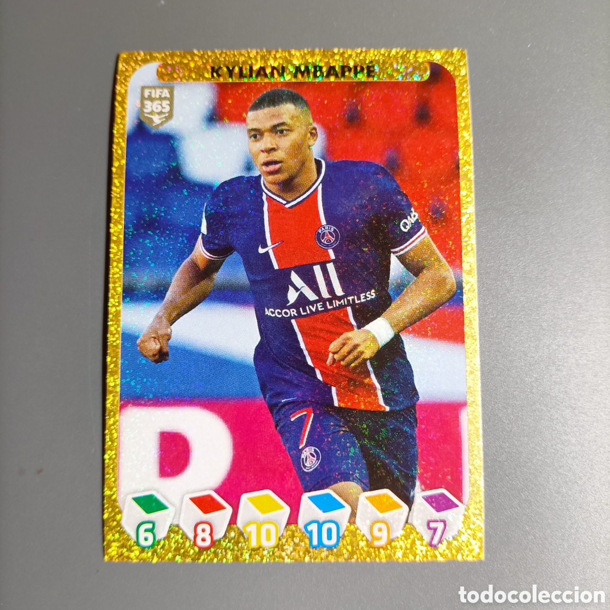Cromos de f&uacute;tbol: STICKER PANINI ALBUM 2021. FIFA 365 (PSG) №333 KYLIAN MBAPPE