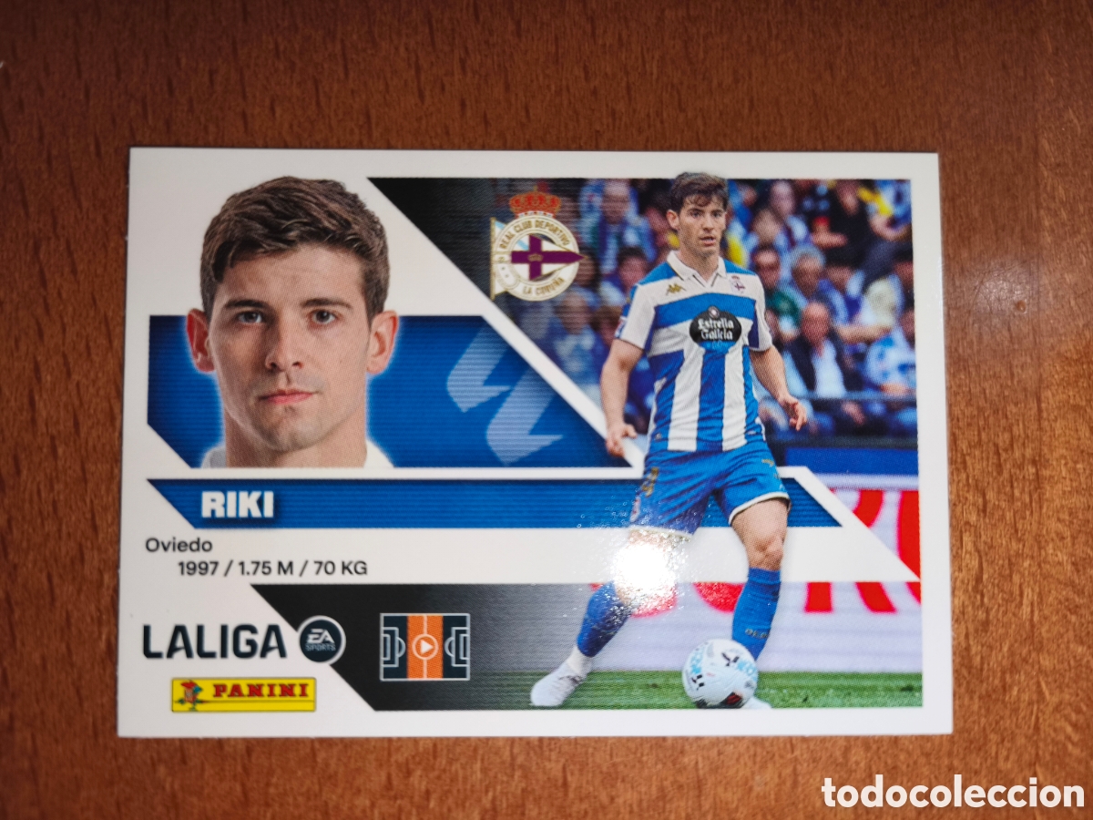 Cromos de f&uacute;tbol: Riki n&deg;12 liga este 26/27 Deportivo