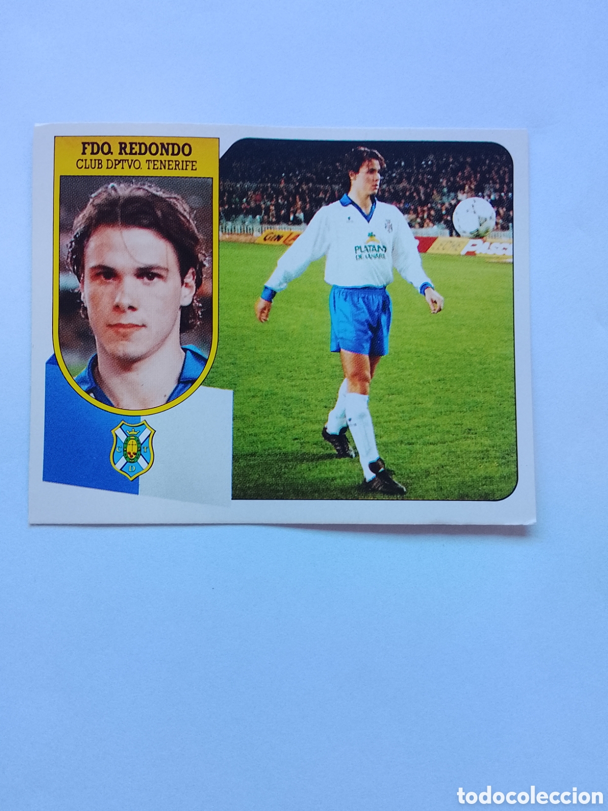 Cartes &agrave; collectionner de Football: FERNANDO REDONDO TENERIFE LIGA ESTE 91-92