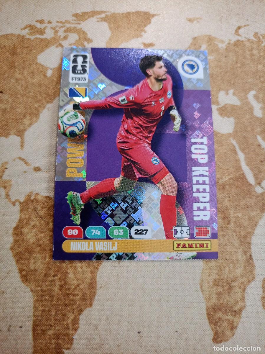 Cartes &agrave; collectionner de Football: FTS73 NIKOLA VASILJ Top Keeper Adrenalyn WORLD cup 2026