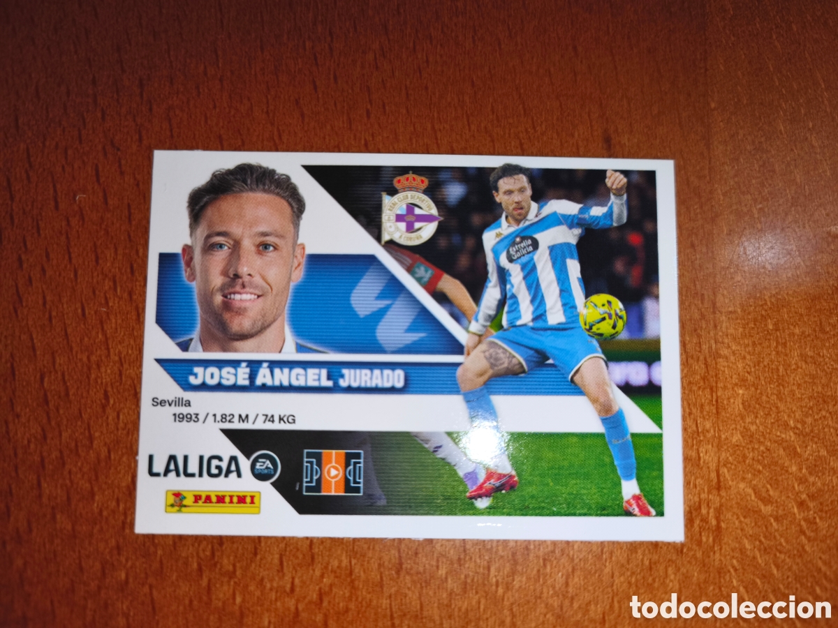Cartes &agrave; collectionner de Football: Jos&eacute; &Aacute;ngel n&deg;14 liga este 26/27 Deportivo