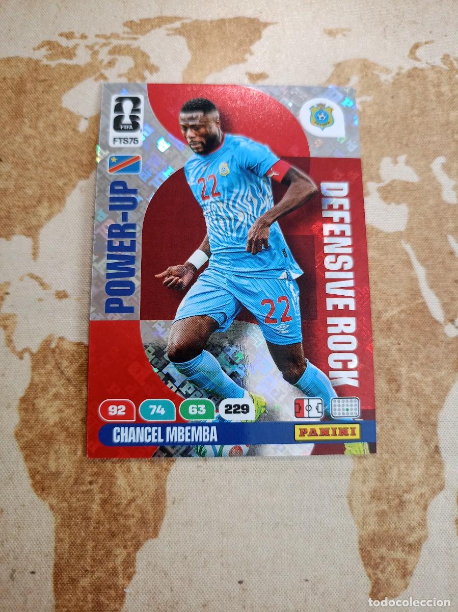 Cartes &agrave; collectionner de Football: FTS75 CHANCEL MBEMBA Defensive Rock Adrenalyn WORLD cup 2026