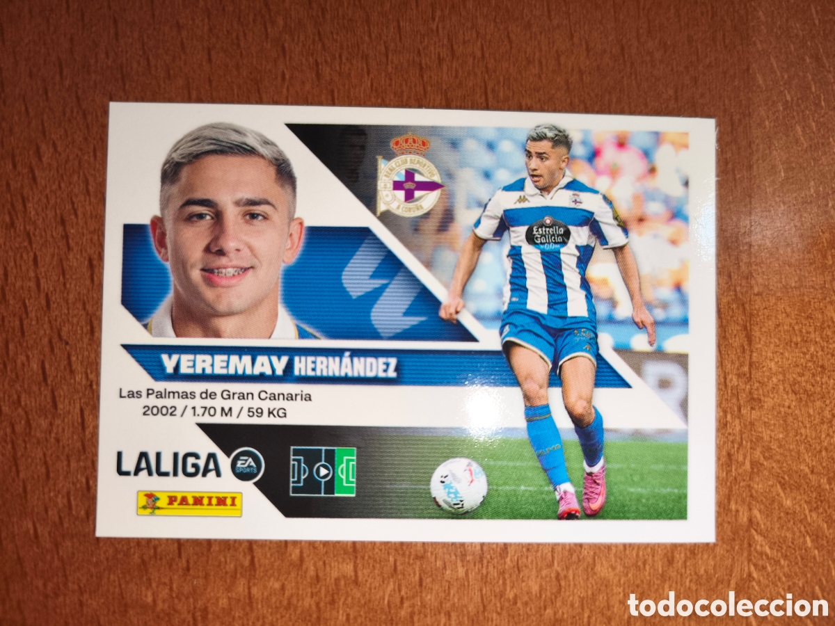 Fu&szlig;ball-Sticker: Yeremay n&deg;18 liga este 26/27 Deportivo