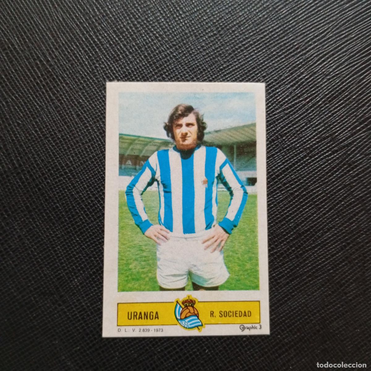 Cromos de f&uacute;tbol: URANGA REAL SOCIEDAD ESTE 1973 1974 CROMO FUTBOL LIGA 73 74 - DESPEGADO - A206 PG68