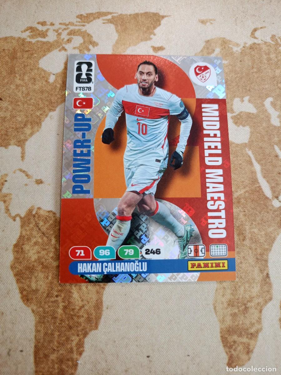 Cromos de f&uacute;tbol: FTS78 HAKAN CALHANOGLU Midfield Maestro Adrenalyn WORLD cup 2026
