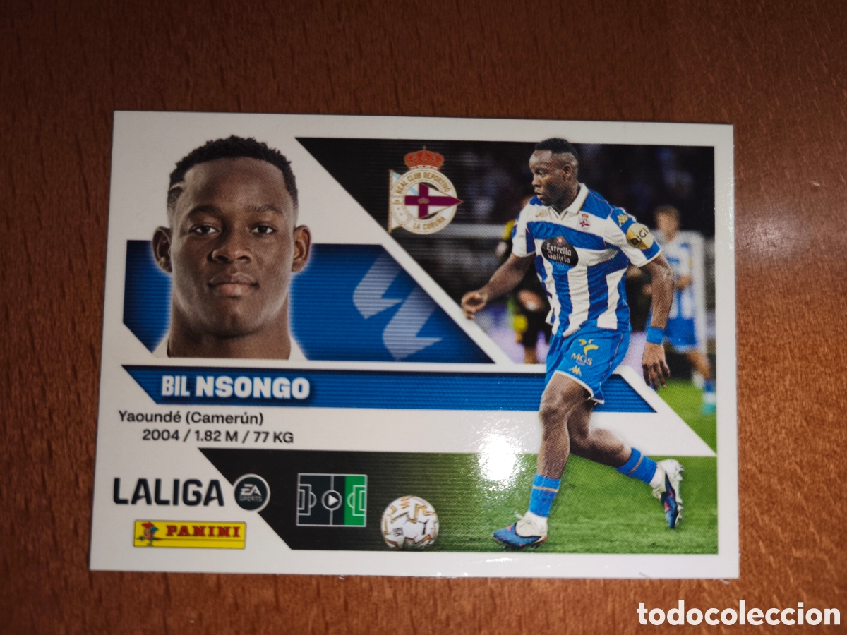 Cromos de f&uacute;tbol: Nsongo n&deg;20 liga este 26/27 Deportivo