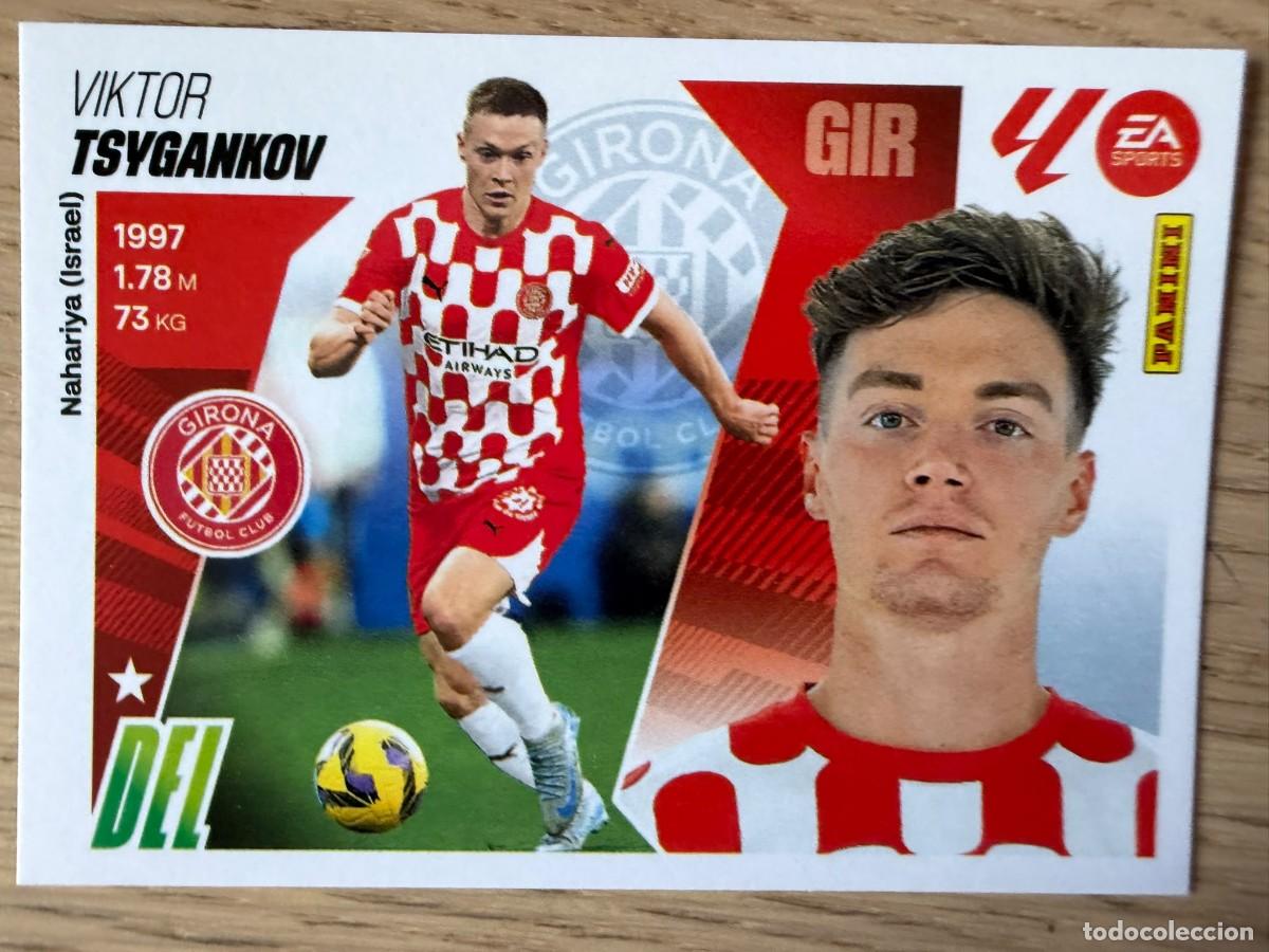 Cromos de f&uacute;tbol: 16 TSYGANKOV GIRONA 25 26 2025 2026 LIGA EA SPORTS COLECCIONES ESTE SIN PEGAR STICKER