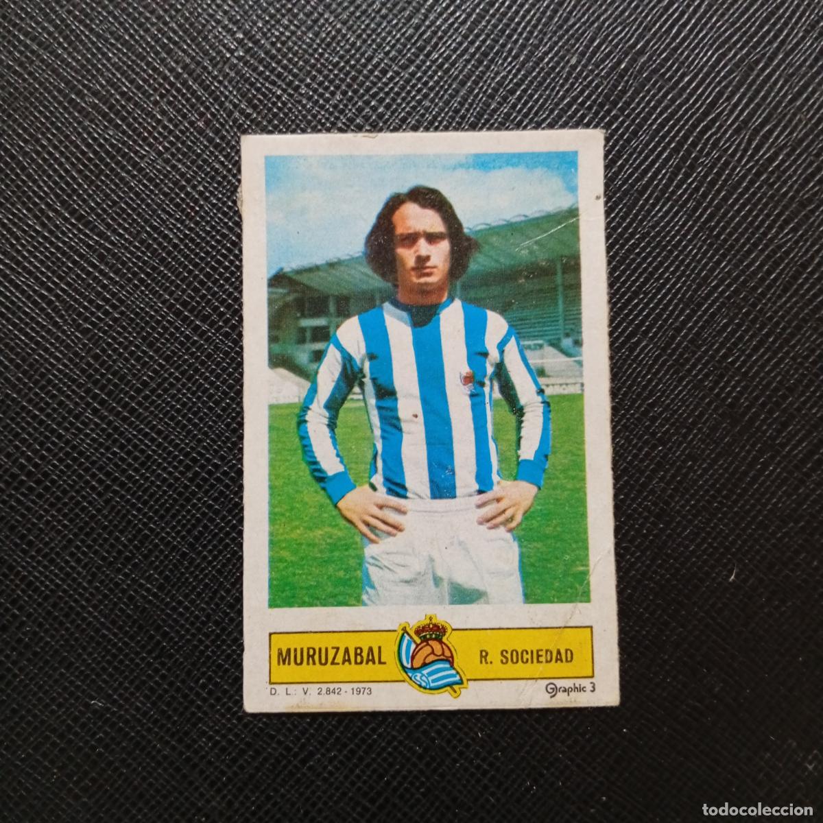 Cromos de f&uacute;tbol: MURUZABAL REAL SOCIEDAD ESTE 1973 1974 CROMO FUTBOL LIGA 73 74 - DESPEGADO - A206 PG68