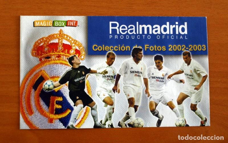 Cromos de f&uacute;tbol: Sobre vacio sin cromos - Real Madrid -Casillas-Guti-Figo-Zidane...-Editorial Magic Box