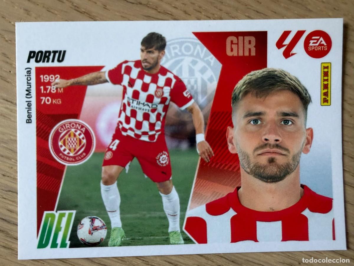 Cromos de f&uacute;tbol: 18A 18 A PORTU GIRONA 25 26 2025 2026 LIGA EA SPORTS COLECCIONES ESTE SIN PEGAR STICKER