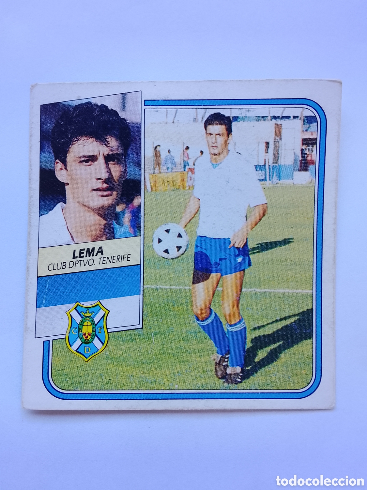 Cromos de f&uacute;tbol: LEMA DEPORTIVO TENERIFE LIGA ESTE 89-90