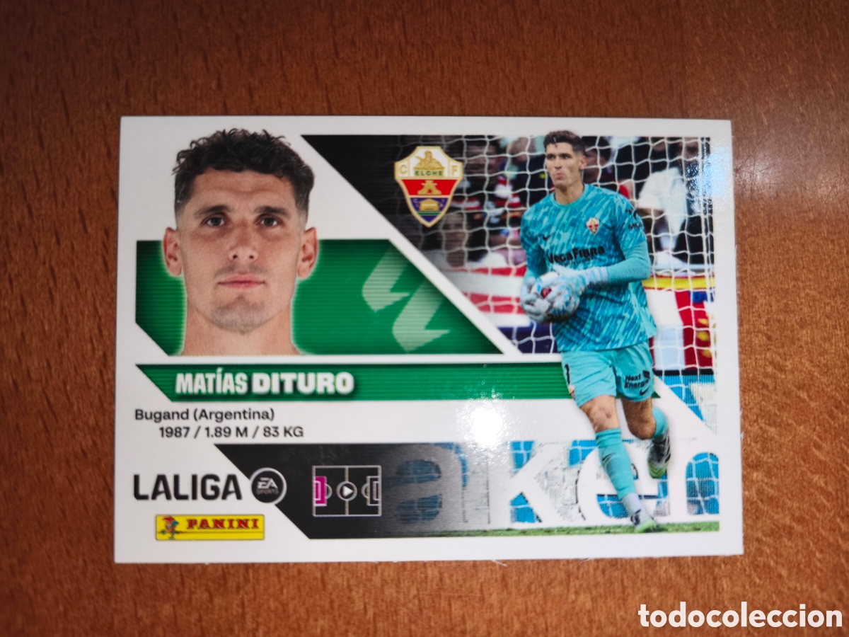 Cromos de f&uacute;tbol: Dituro n&deg;3 liga este 26/27 Elche