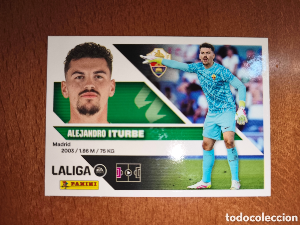 Cromos de f&uacute;tbol: Iturbe n&deg;4 liga este 26/27 Elche