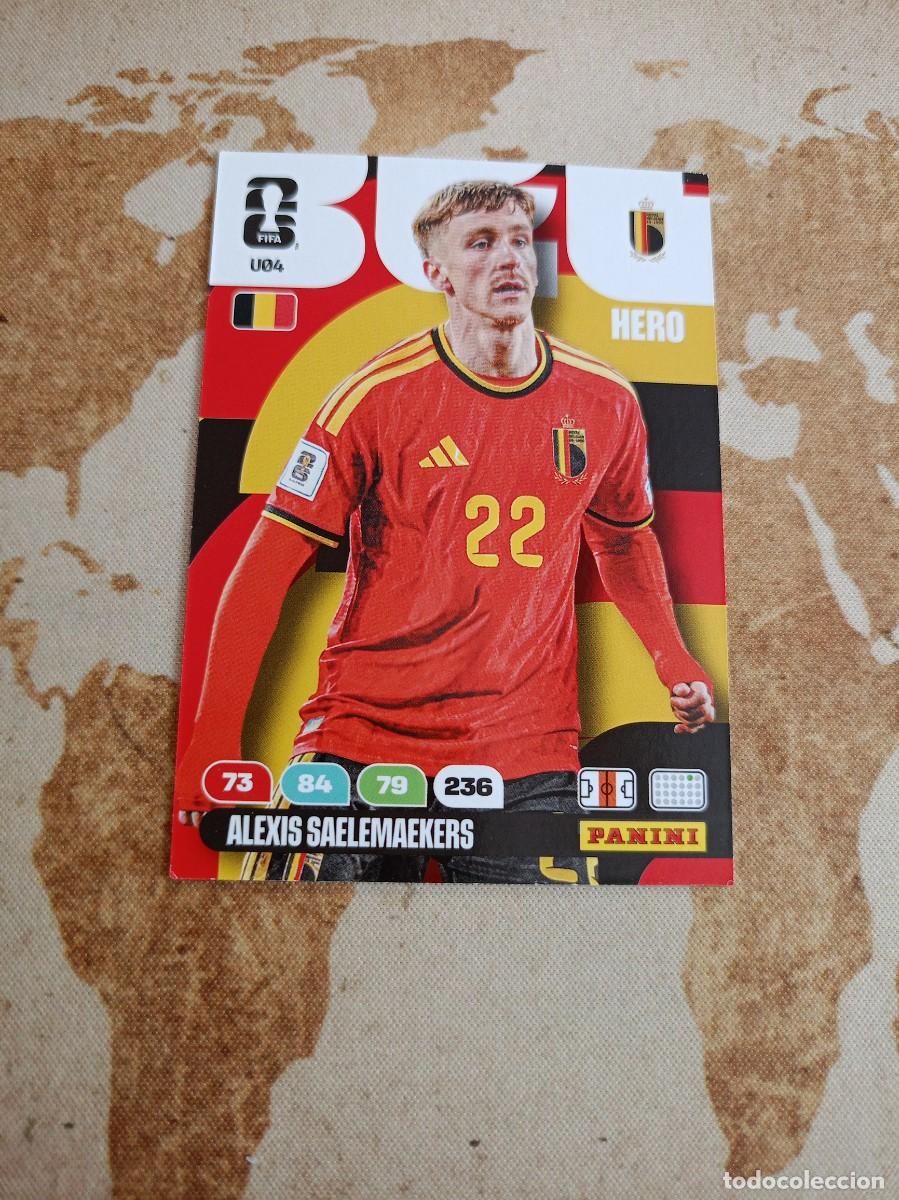 Cromos de f&uacute;tbol: U04 ALEXIS SAELEMAEKERS Adrenalyn WORLD cup 2026