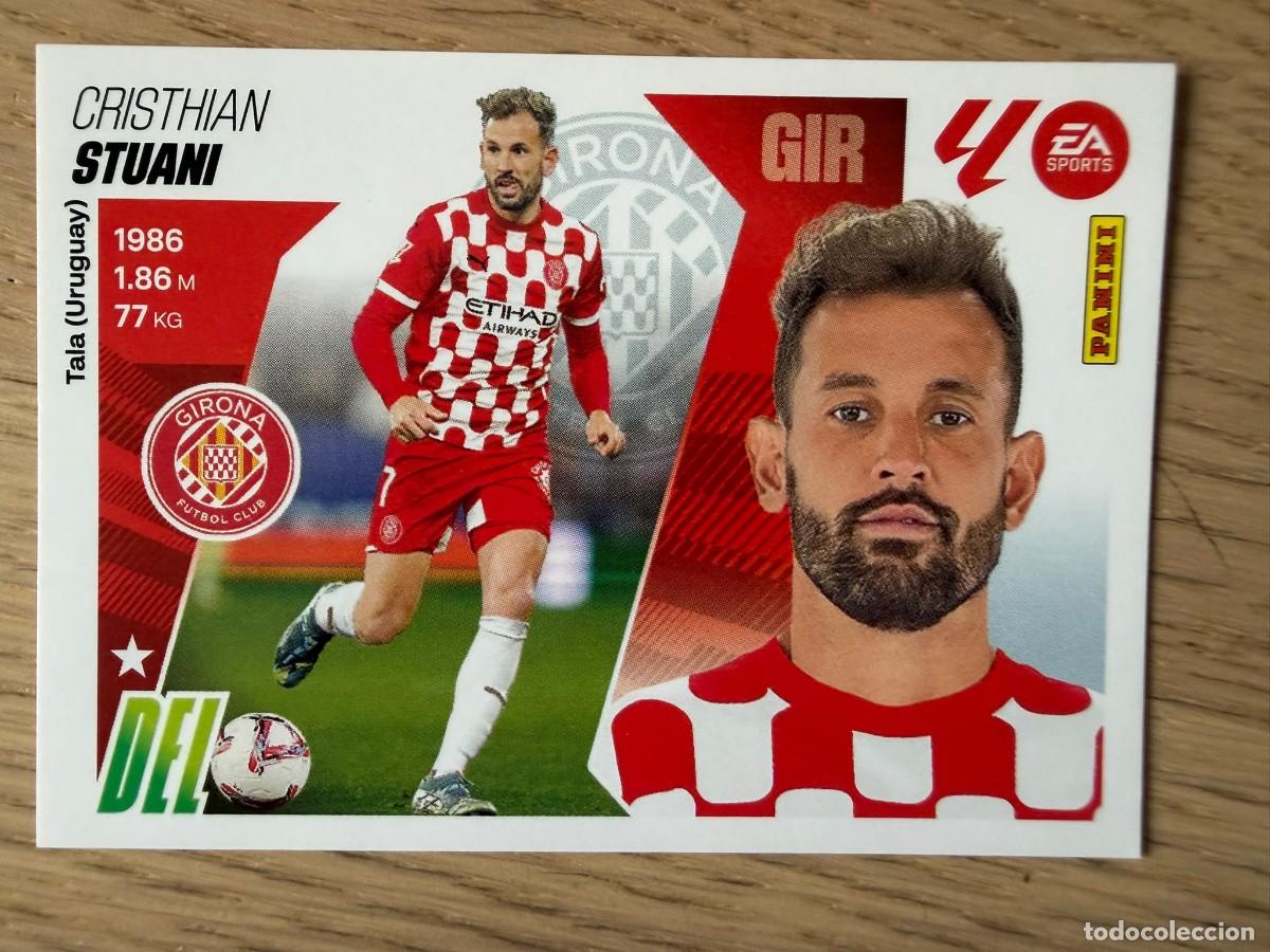 Cromos de f&uacute;tbol: 19 STUANI GIRONA 25 26 2025 2026 LIGA EA SPORTS COLECCIONES ESTE SIN PEGAR STICKER