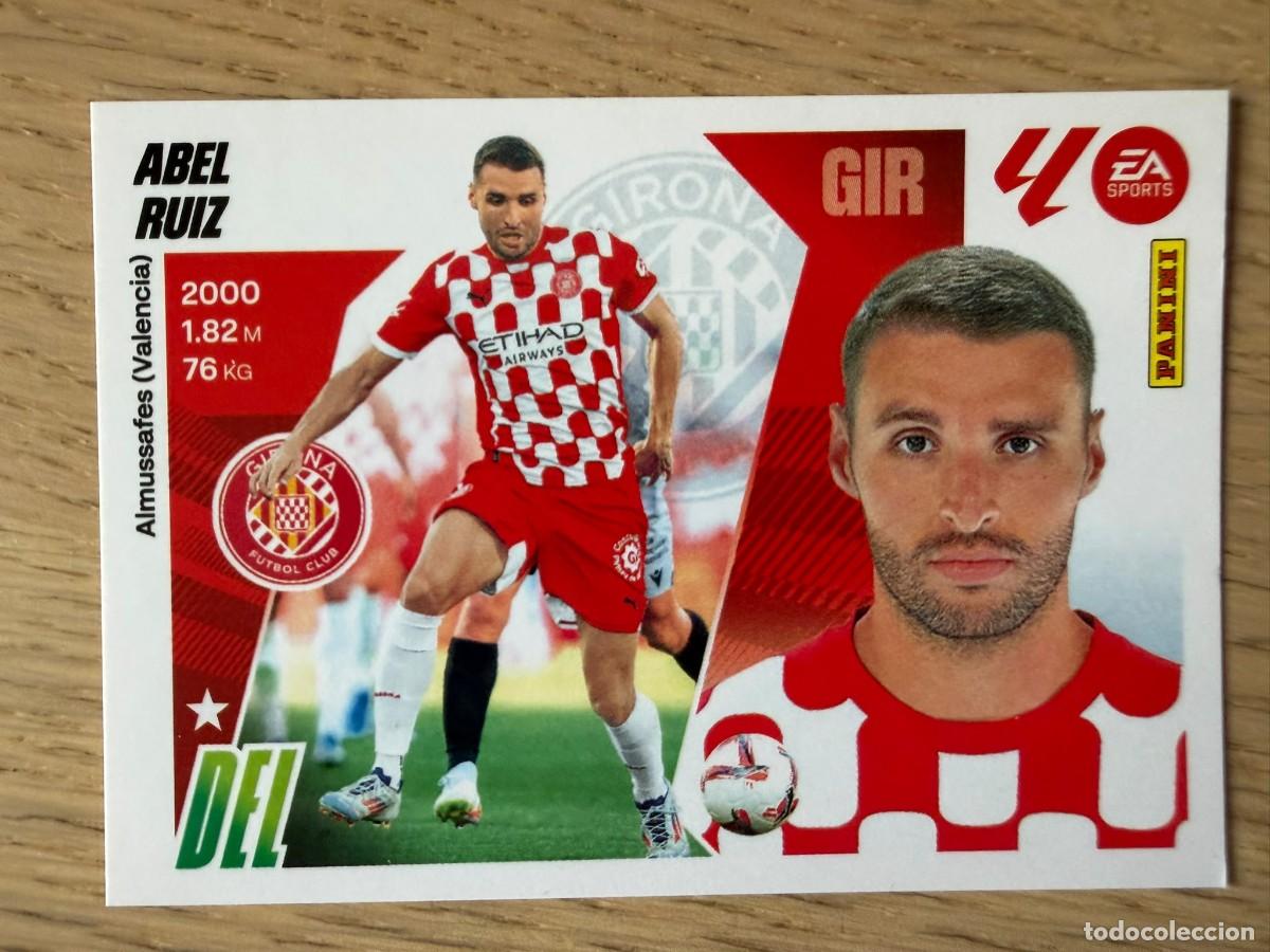 Cromos de f&uacute;tbol: 20A 20 A ABEL RUIZ GIRONA 25 26 2025 2026 LIGA EA SPORTS COLECCIONES ESTE SIN PEGAR STICKER