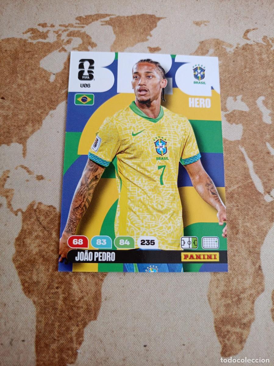 Cromos de f&uacute;tbol: U06 JOAO PEDRO Adrenalyn WORLD cup 2026