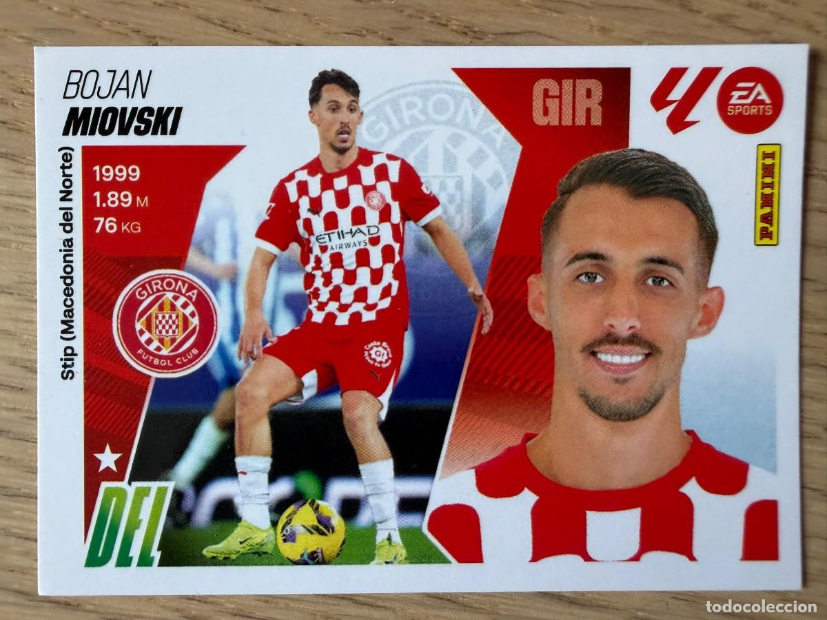 Cromos de f&uacute;tbol: 20B 20 B MIOVSKI GIRONA 25 26 2025 2026 LIGA EA SPORTS COLECCIONES ESTE SIN PEGAR STICKER