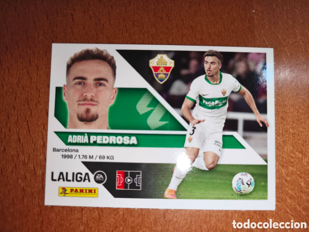 Cromos de f&uacute;tbol: Pedrosa n&deg;9A liga este 26/27 Elche
