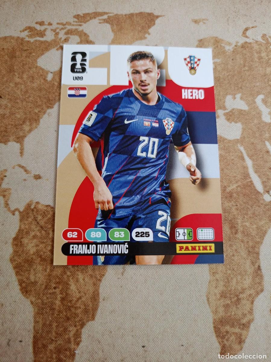 Cromos de f&uacute;tbol: U09 FRANJO IVANOVIC Adrenalyn WORLD cup 2026