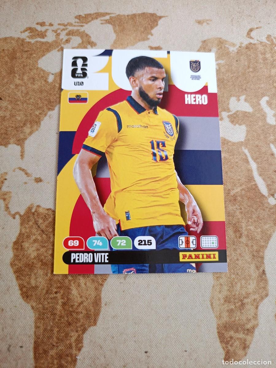 Cromos de f&uacute;tbol: U10 PEDRO VITE Adrenalyn WORLD cup 2026