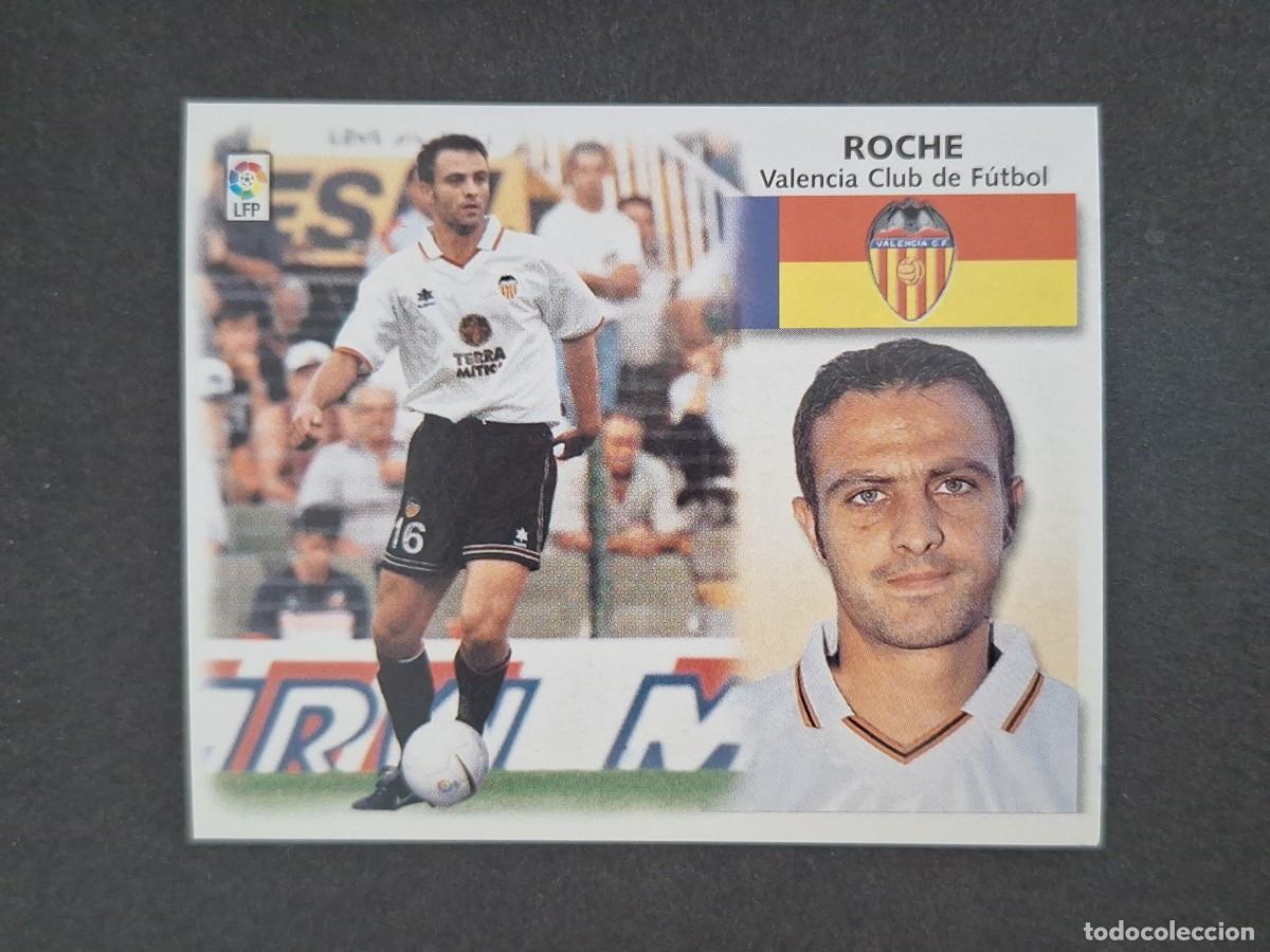 Fu&szlig;ball-Sticker: L5 ROCHE VALENCIA C. F. LIGA ESTE 1999 2000 99 00 NUNCA PEGADO SIN PEGAR