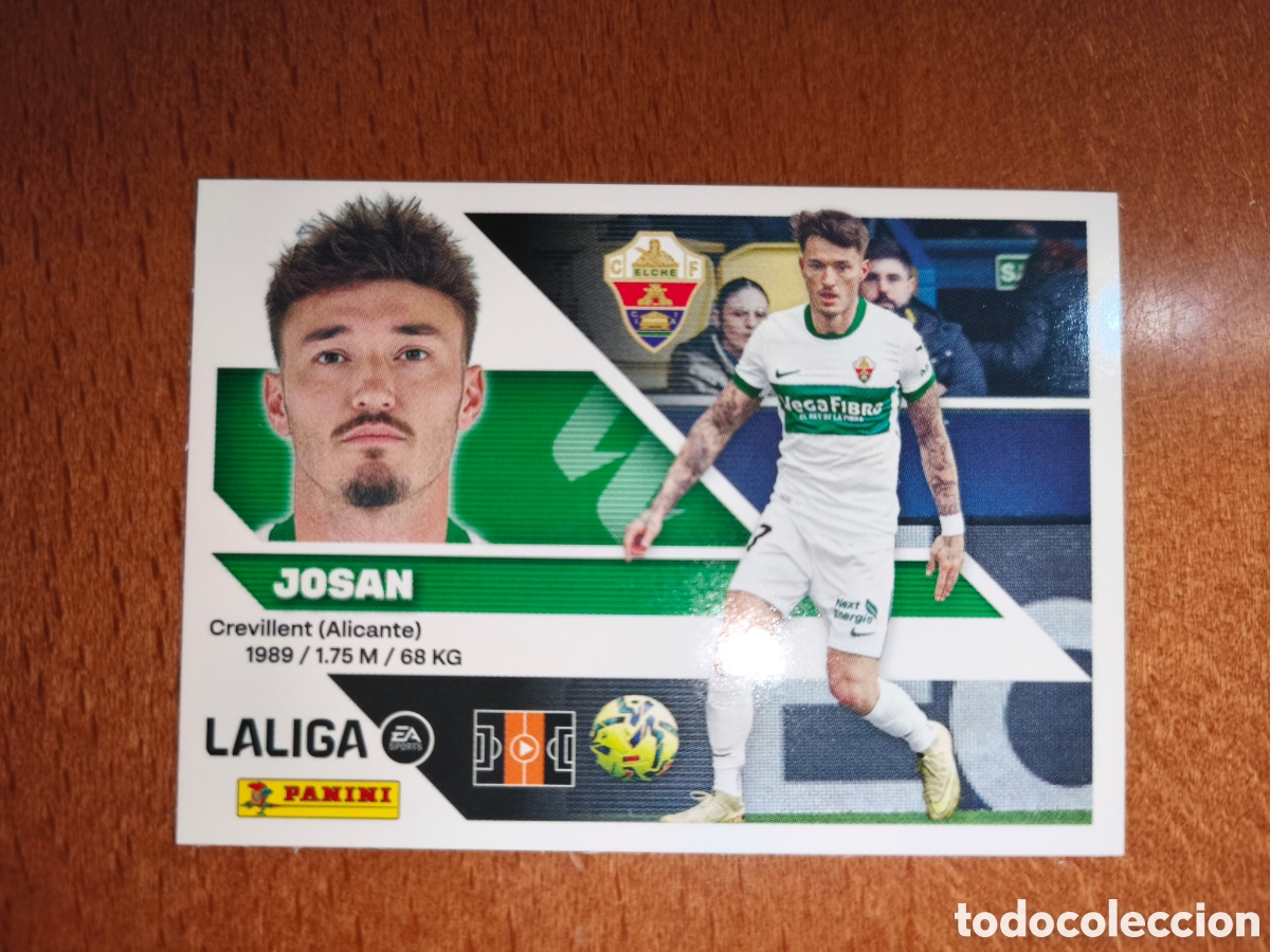 Cromos de f&uacute;tbol: Josan n&deg;15 liga este 26/27 Elche