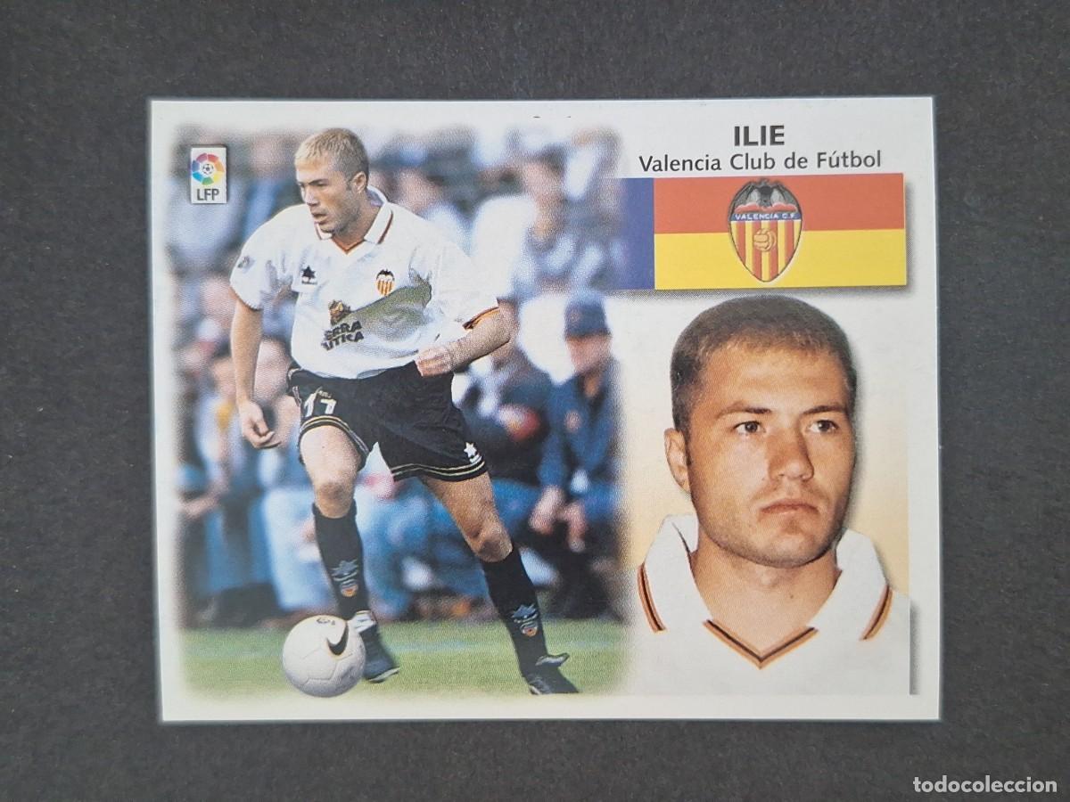 Cromos de f&uacute;tbol: L5 ILIE VALENCIA C. F. LIGA ESTE 1999 2000 99 00 NUNCA PEGADO SIN PEGAR