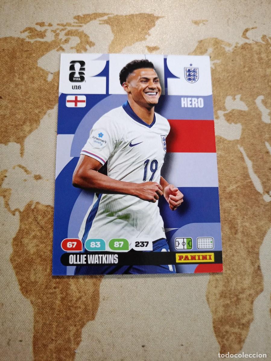 Cromos de f&uacute;tbol: U16 OLLIE WATKINS Adrenalyn WORLD cup 2026