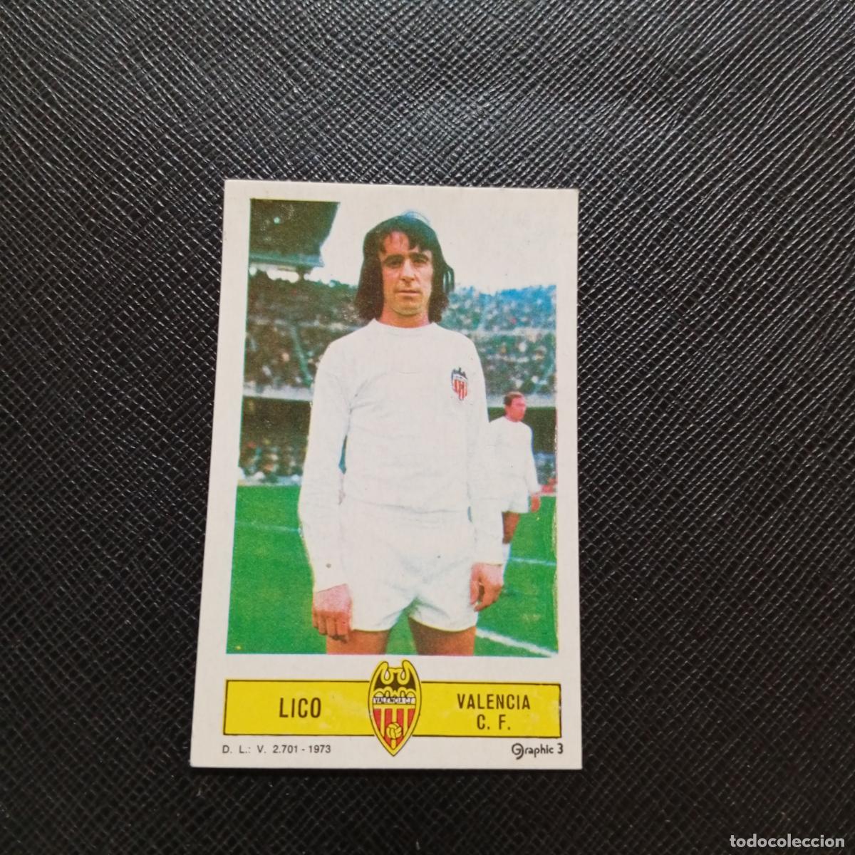 Cromos de f&uacute;tbol: LICO VALENCIA ESTE 1973 1974 CROMO FUTBOL LIGA 73 74 - DESPEGADO - A205 PG2
