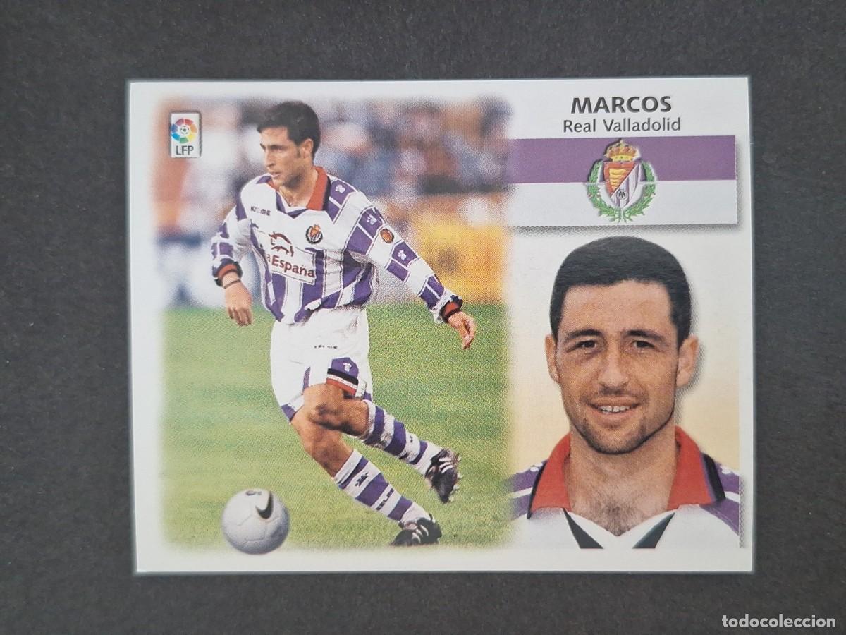 Cromos de f&uacute;tbol: L5 MARCOS REAL VALLADOLID LIGA ESTE 1999 2000 99 00 NUNCA PEGADO SIN PEGAR