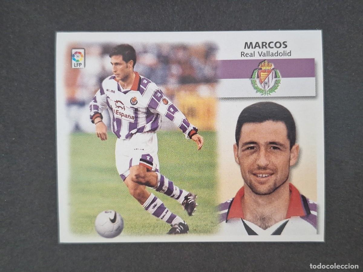 Cromos de f&uacute;tbol: L5 MARCOS REAL VALLADOLID LIGA ESTE 1999 2000 99 00 NUNCA PEGADO SIN PEGAR