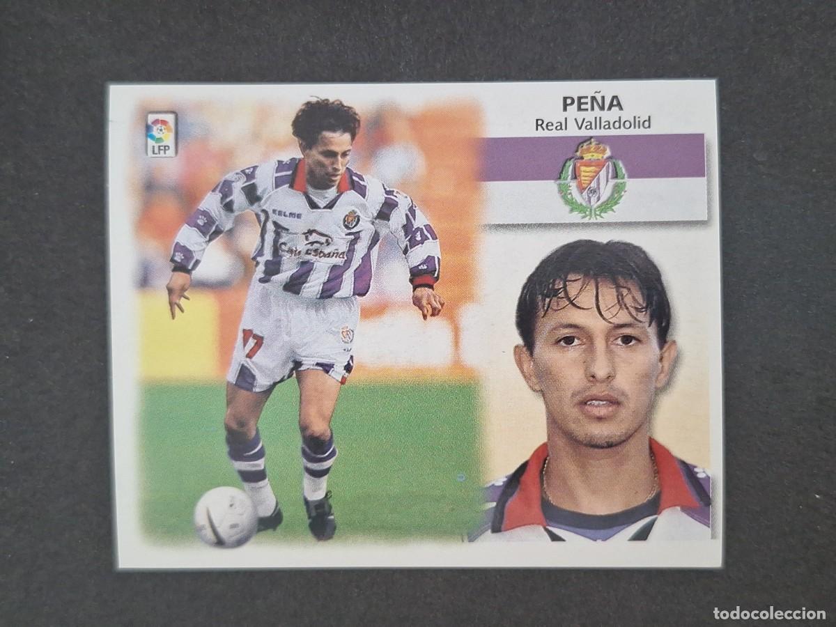Cromos de f&uacute;tbol: L5 PE&Ntilde;A REAL VALLADOLID LIGA ESTE 1999 2000 99 00 NUNCA PEGADO SIN PEGAR