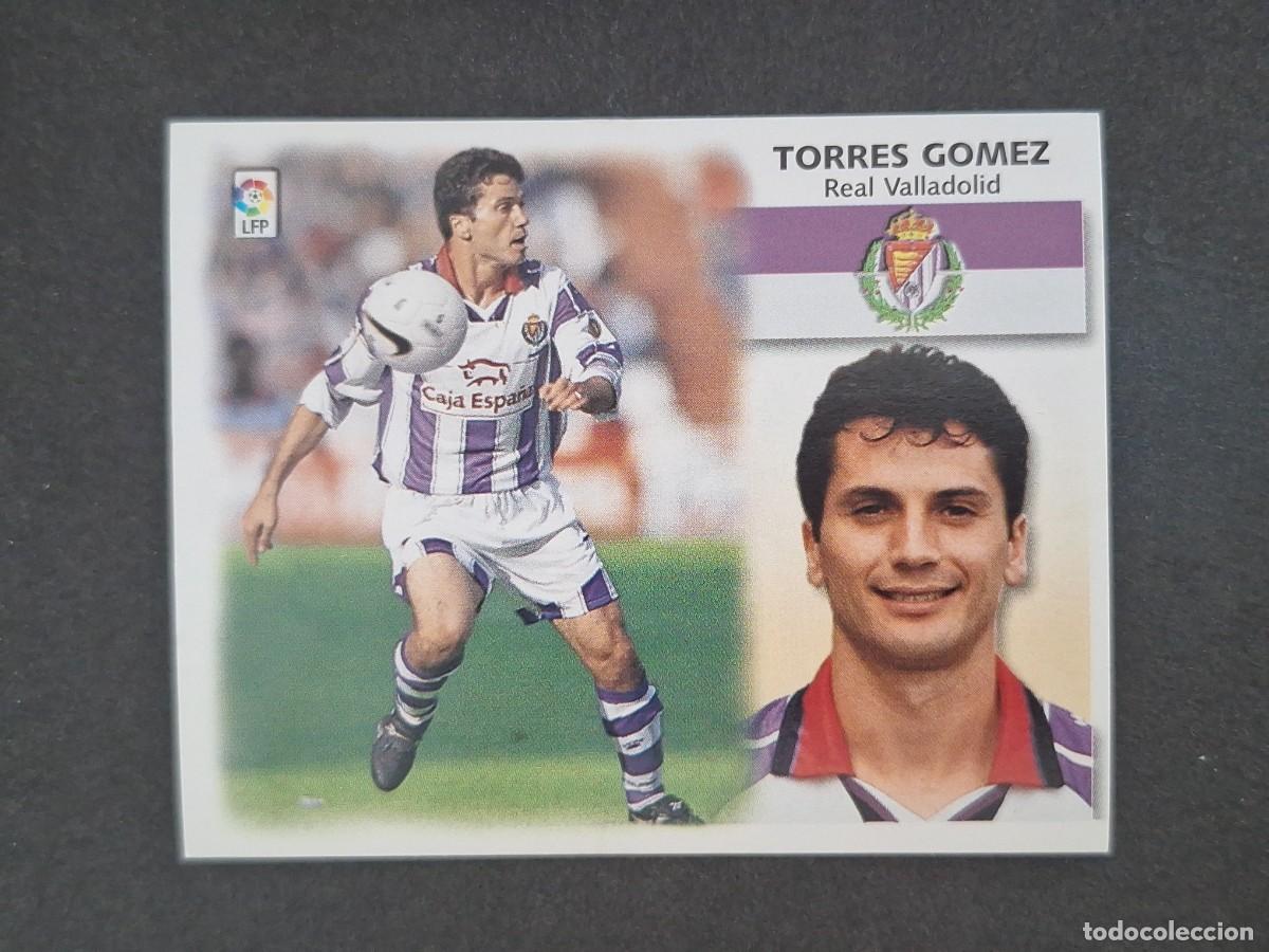 Cromos de f&uacute;tbol: L5 TORRES GOMEZ REAL VALLADOLID LIGA ESTE 1999 2000 99 00 NUNCA PEGADO SIN PEGAR