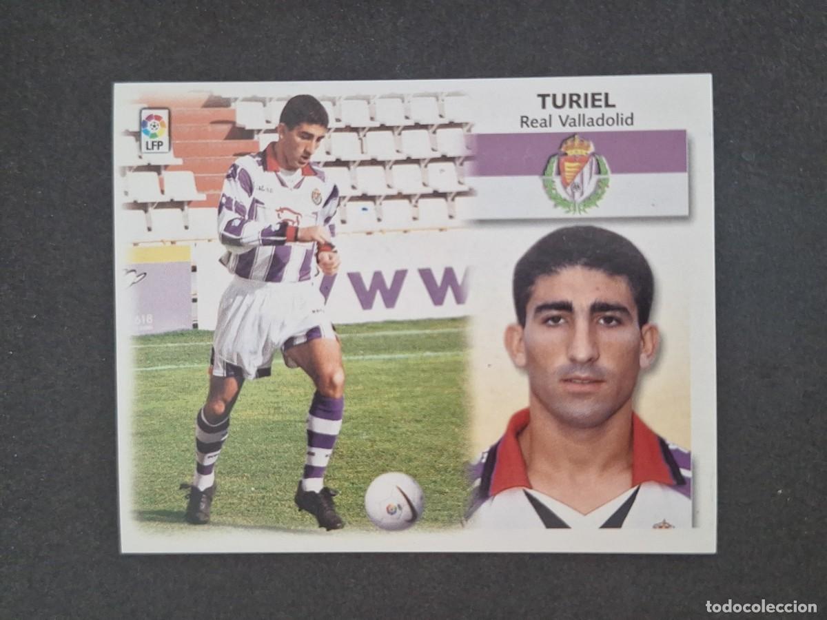 Cromos de f&uacute;tbol: L5 TURIEL REAL VALLADOLID LIGA ESTE 1999 2000 99 00 NUNCA PEGADO SIN PEGAR