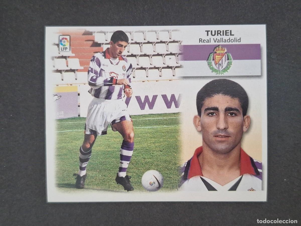 Cromos de f&uacute;tbol: L5 TURIEL REAL VALLADOLID LIGA ESTE 1999 2000 99 00 NUNCA PEGADO SIN PEGAR