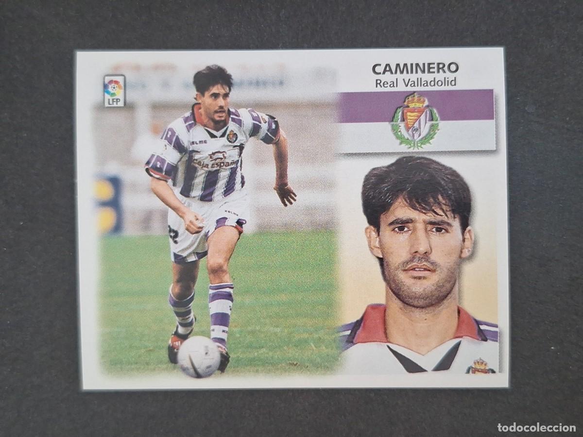 Cromos de f&uacute;tbol: L5 CAMINERO REAL VALLADOLID LIGA ESTE 1999 2000 99 00 NUNCA PEGADO SIN PEGAR