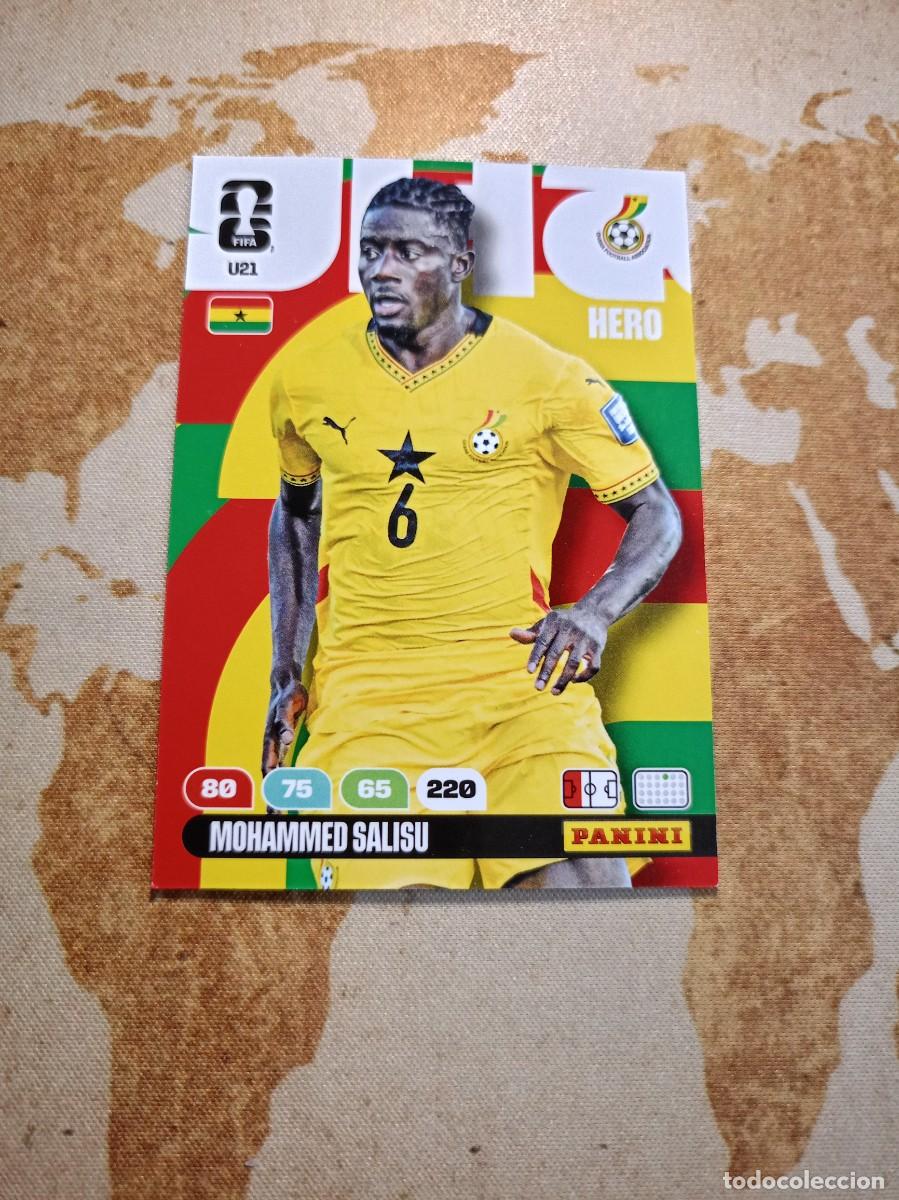 Cromos de f&uacute;tbol: U21 MOHAMMED SALISU Adrenalyn WORLD cup 2026